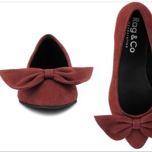 Rag & Co Red Flats